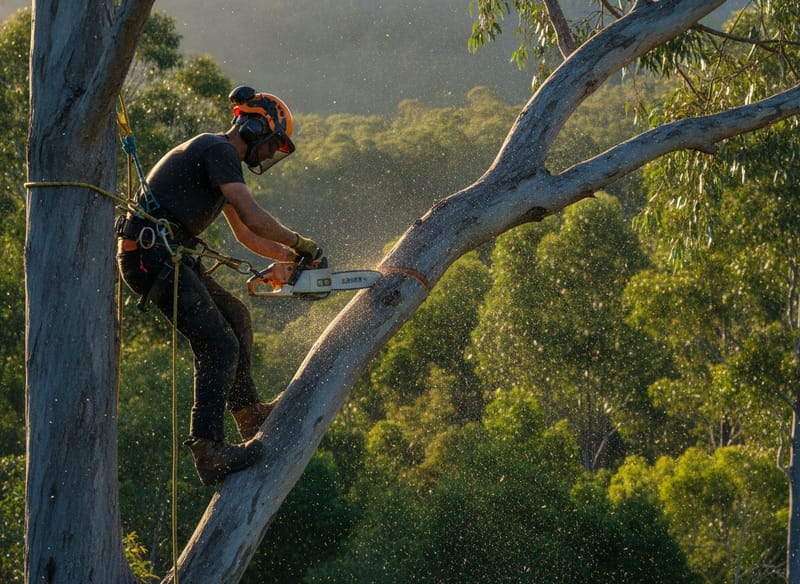 Tree Lopping performed by Brisbane North Arborist in the Brisbane North